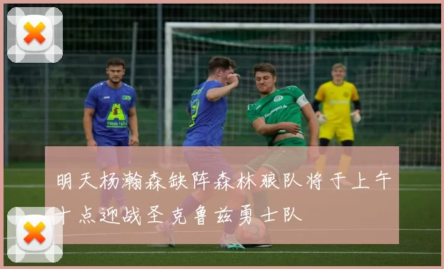 明天杨瀚森缺阵森林狼队将于上午十点迎战圣克鲁兹勇士队